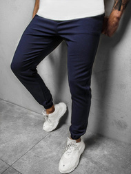 Ανδρικό σόρτς chino jogger ναυτικό μπλε OZONEE DJ/5539