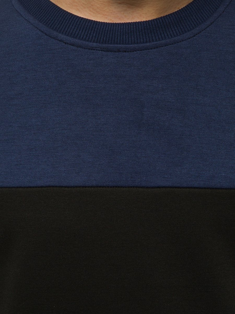 Ανδρικό Φούτερ ναυτικό μπλε OZONEE JS/JZ11039