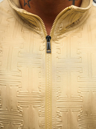 Ανδρικό σετ φόρμας mπεζ OZONEE O/3C101/2