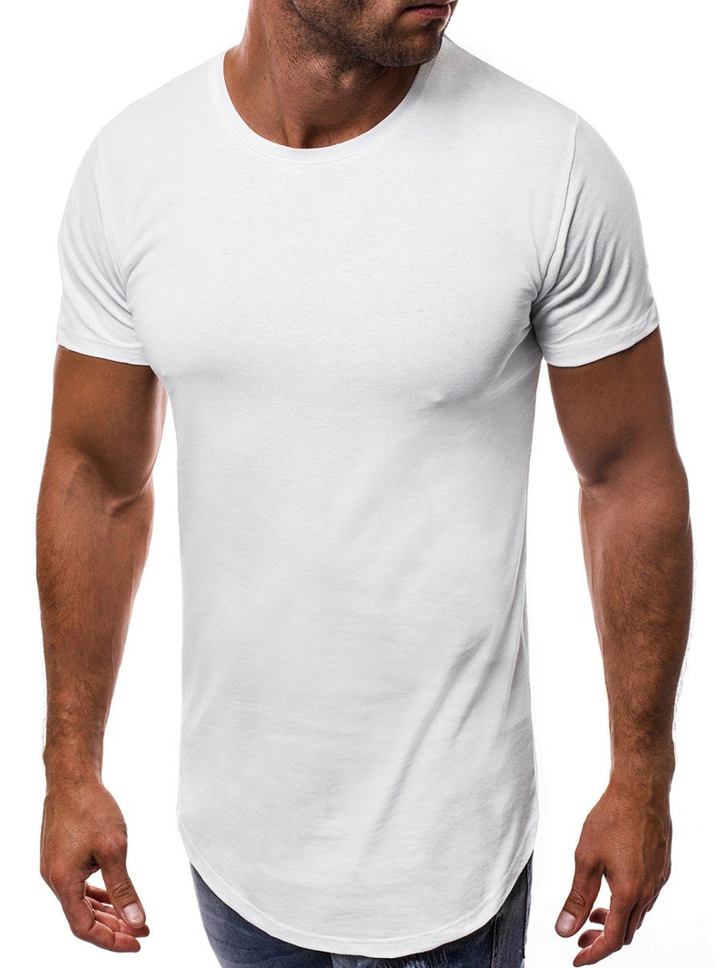 OZONEE O/1207 Ανδρικό μπλουζάκι λευκό