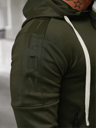 Ανδρικό σετ φόρμας xακί OZONEE O/LN11760