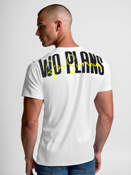 Ανδρικό μπλουζάκι λευκό OZONEE O/T1277/1Z