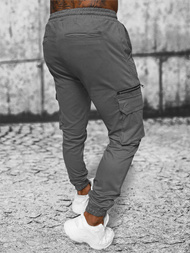 Ανδρικό παντελόνι jogger Γκρί OZONEE O/G3043
