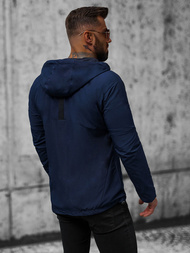 Ανδρικό χειμερινό μπουφάν ναυτικό μπλε OZONEE JS/HM144/4