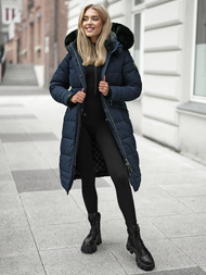 Γυναικείο μπουφάν ναυτικό μπλε OZONEE O/W377