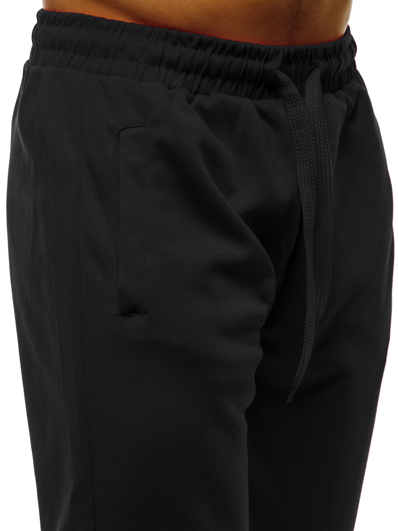 Ανδρικό παντελόνι φόρμας μαύρο OZONEE JS/JZ11001
