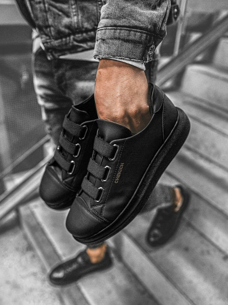 Ανδρικά Sneakers μαύρο OZONEE CH/253