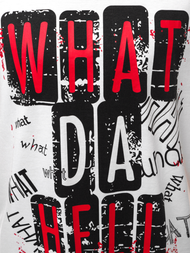 Ανδρικό μπλουζάκι λευκό OZONEE JS/KS1996Z