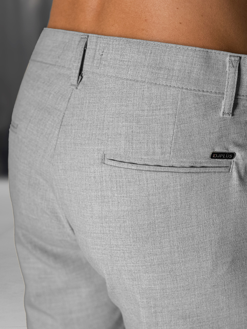 Ανδρικό σόρτς chino γκρι OZONEE DJ/4400