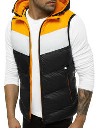 Ανδρικό αμάνικο μπουφάν μαύρο OZONEE N/6500