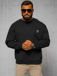 Φούτερ μαύρο OZONEE O/SWE23049Z