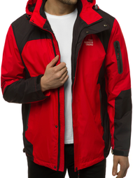 Ανδρικό μπουφάν Κόκκινο OZONEE MG/2512