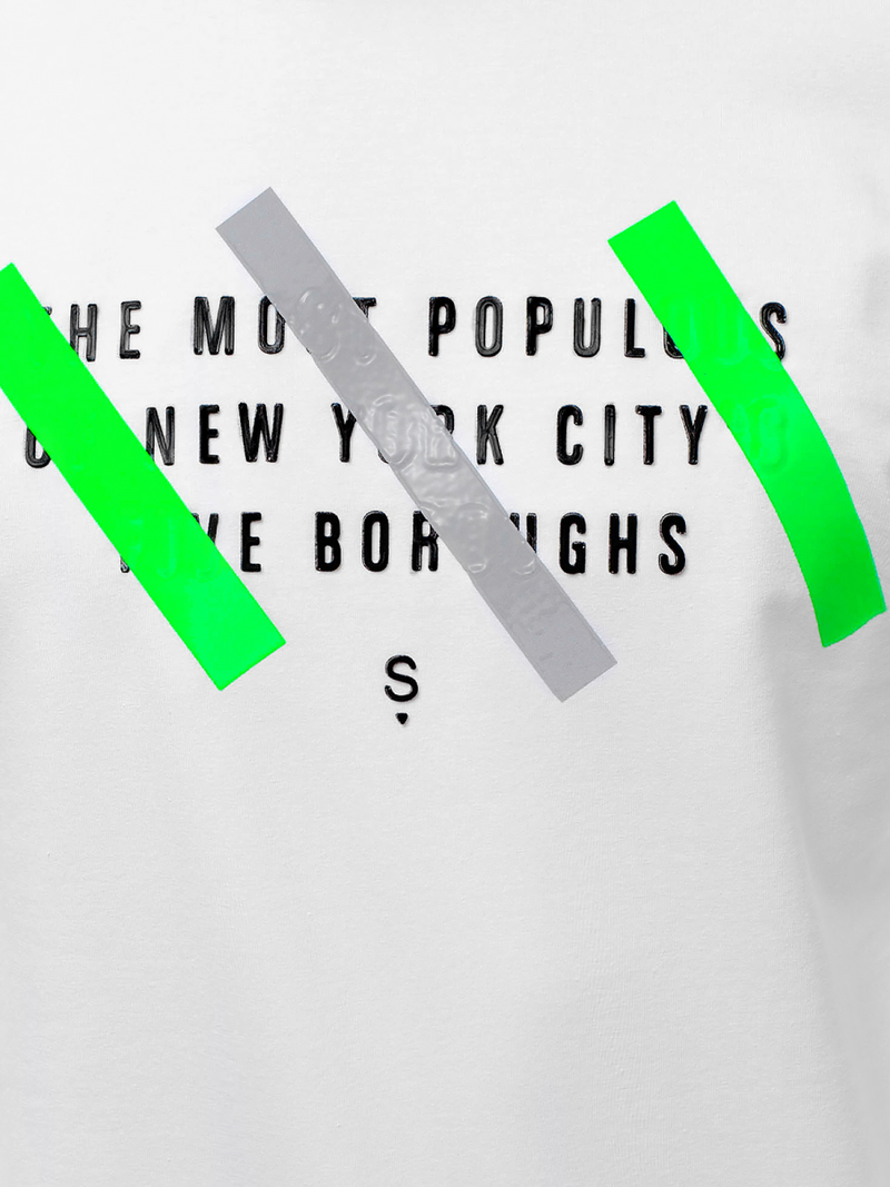 Ανδρικό Φούτερ λευκό OZONEE MACH/2105