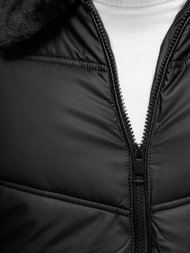 Ανδρικό μπουφάν μαύρο OZONEE JS/31M5005