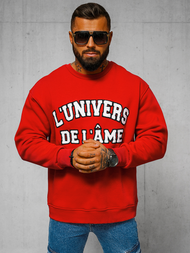 Φούτερ Kόκκινο OZONEE O/SWE23055