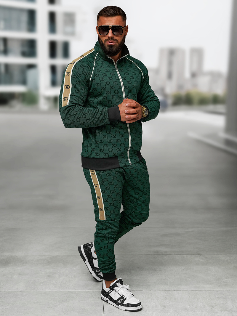 Ανδρικό σετ φόρμας Πράσινος OZONEE O/FF5110AB