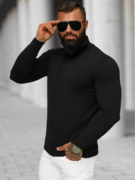 Ανδρικό πουλόβερ μαύρο OZONEE NB/MM6004/4Z