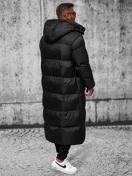 Ανδρικό χειμερινό μπουφάν μαύρο OZONEE O/M3202