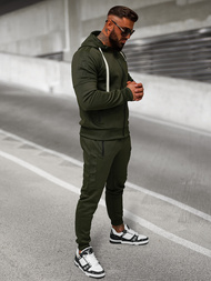 Ανδρικό σετ φόρμας xακί OZONEE O/LN11760