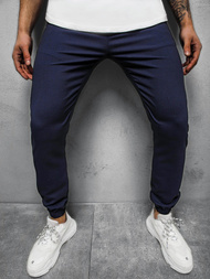Ανδρικό σόρτς chino jogger ναυτικό μπλε OZONEE DJ/5539