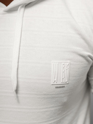 Ανδρικό Φούτερ με Κουκούλα eκρού OZONEE O/TB2272