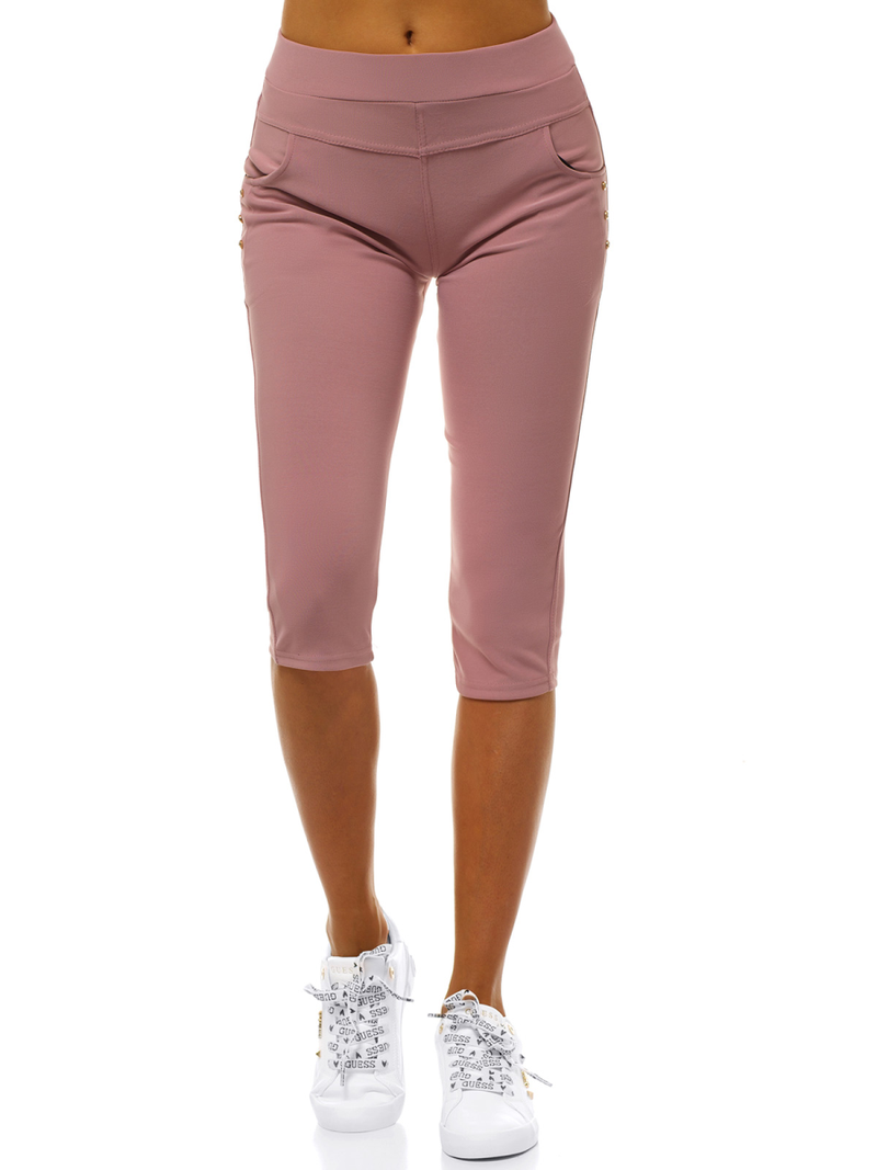 Γυναικείο κοντό κολάν ροζ OZONEE JS/1041/A16