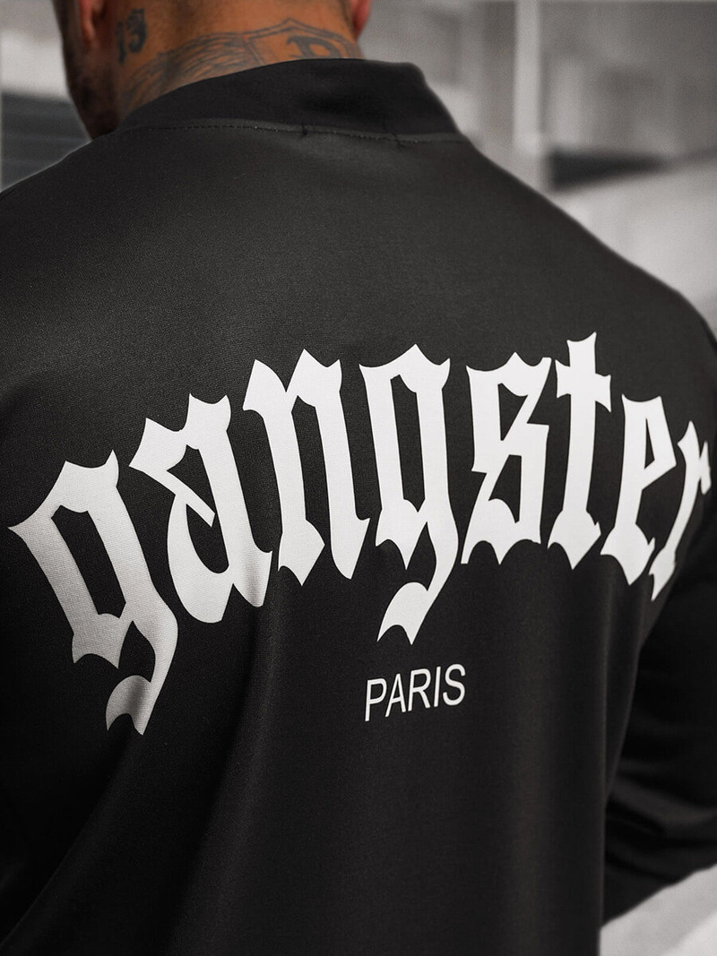 Ανδρικό Φούτερ μαύρο OZONEE O/B7548