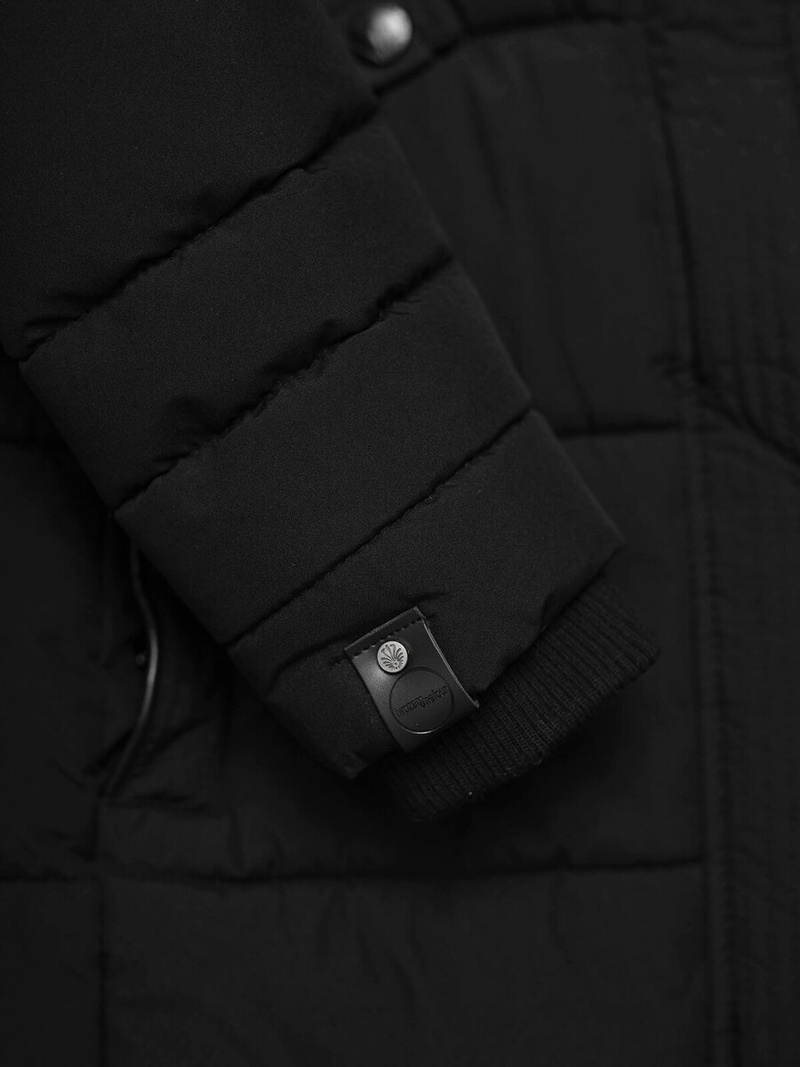 Γυναικείο μπουφάν μαύρο OZONEE O/W377Z