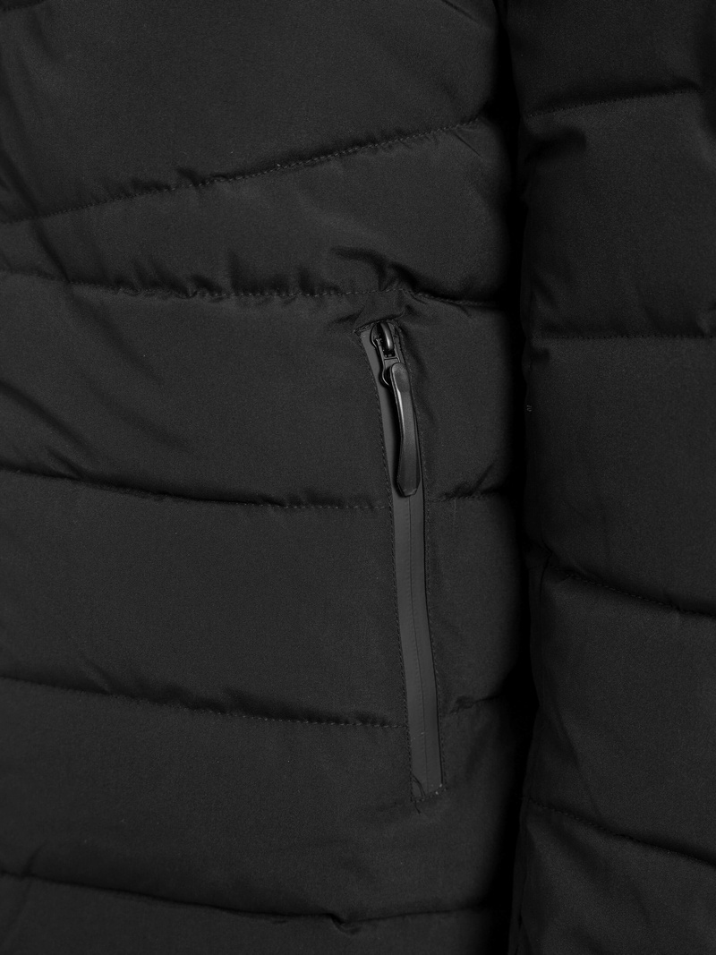 Ανδρικό μπουφάν mαύρος OZONEE JS/31M5081/392