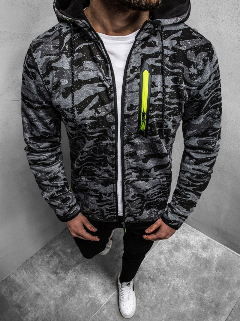 Ανδρικό Φούτερ γραφίτη OZONEE JS/DD99-20Z