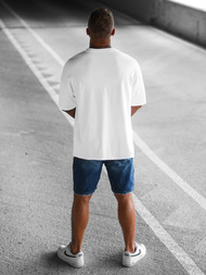 Ανδρικό μπλουζάκι λευκό OZONEE O/3431