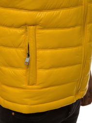 Ανδρικό αμάνικο μπουφάν κίτρινο OZONEE N/6105