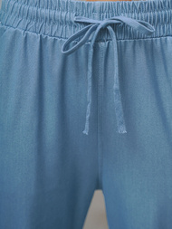 Γυναικείο τζιν παντελόνι μπλε OZONEE O/HGM6610