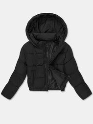 Γυναικείο μπουφάν mαύρος OZONEE JS/16M9080/392