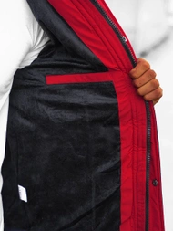 Ανδρικό χειμερινό μπουφάν ναυτικό μπλε OZONEE JS/M8103