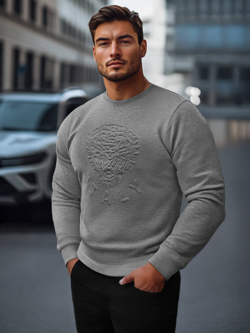 Ανδρικό Φούτερ γραφίτη OZONEE NB/MF2010