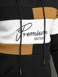 Ανδρικό Φούτερ μαύρο OZONEE O/B7524Z