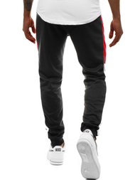 Ανδρικό παντελόνι φόρμας μαύρο OZONEE JS/JZ11027