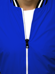 Ανδρικό Μπουφάν Bomber μπλε OZONEE N/6198