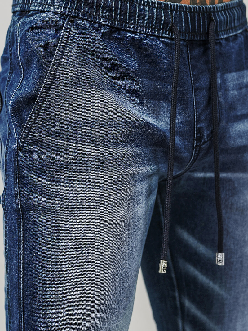 Ανδρικό παντελόνι jogger Σκούρο μπλε OZONEE NB/MP0118BS