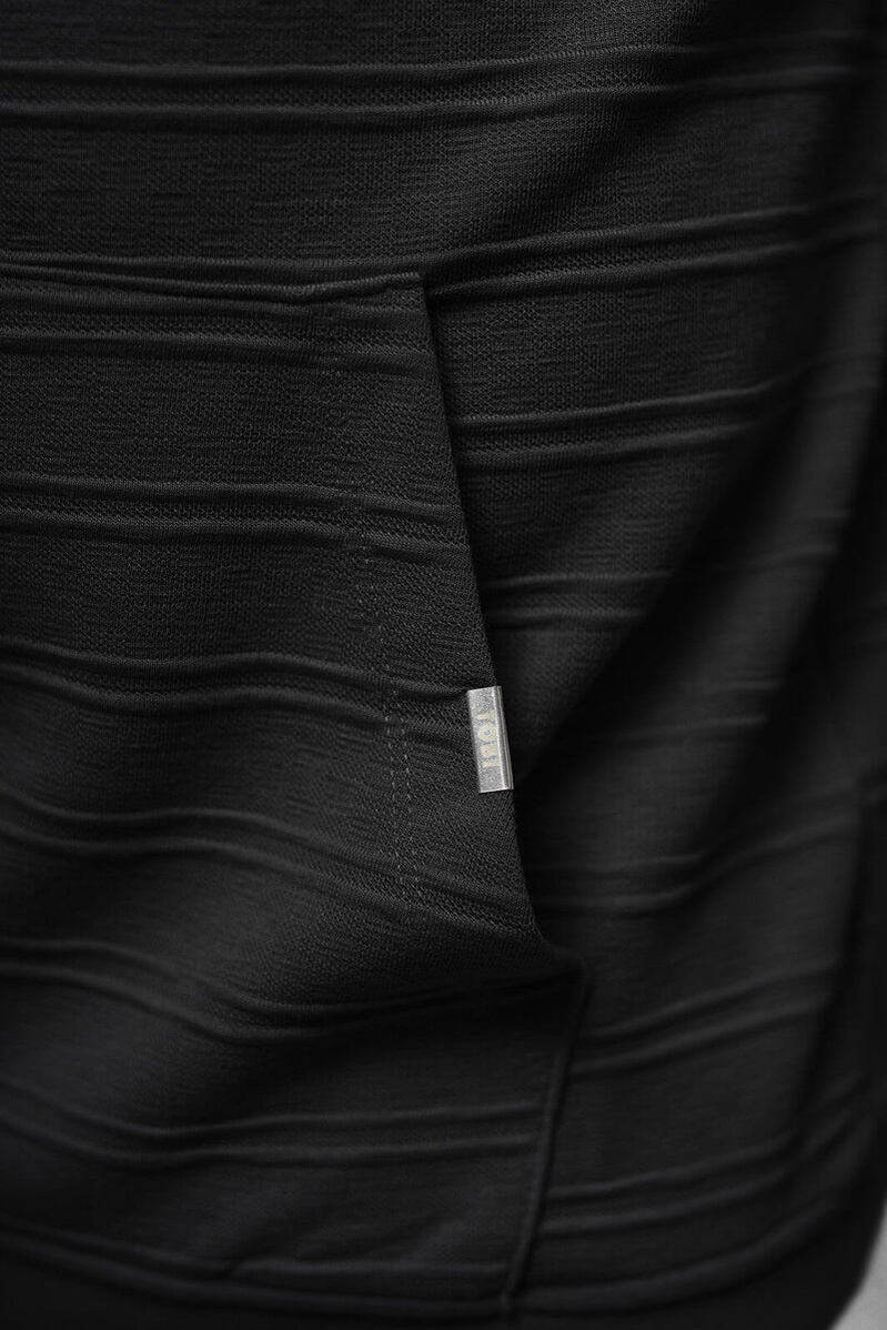 Ανδρικό Φούτερ με Κουκούλα μαύρο OZONEE O/TB2272