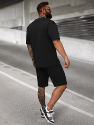 Ανδρικό σετ φόρμας μαύρο OZONEE JS/27C6531/3