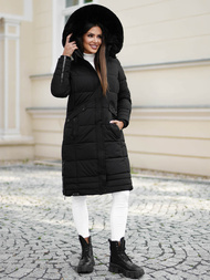 Γυναικείο μπουφάν μαύρο OZONEE O/W377Z