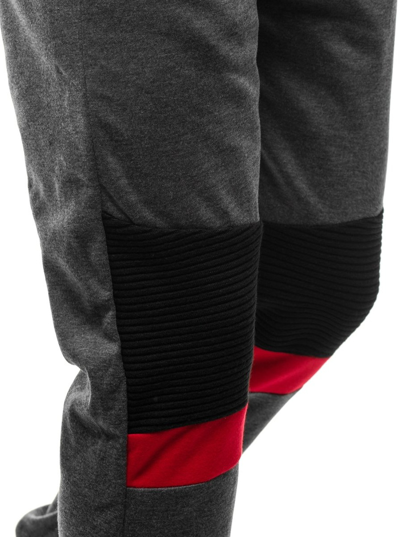 Ανδρικό παντελόνι φόρμας γραφίτη OZONEE JS/JZ11016