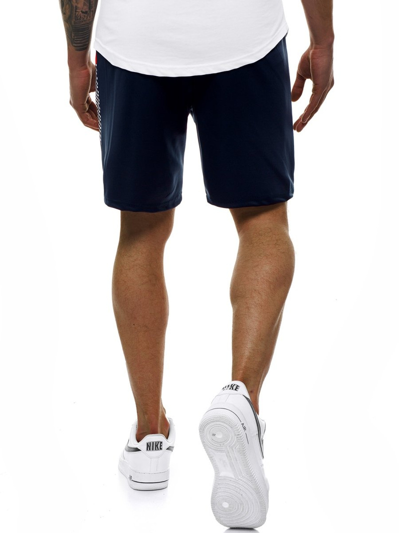 Ανδρικό σόρτς ναυτικό μπλε OZONEE JS/KK300172