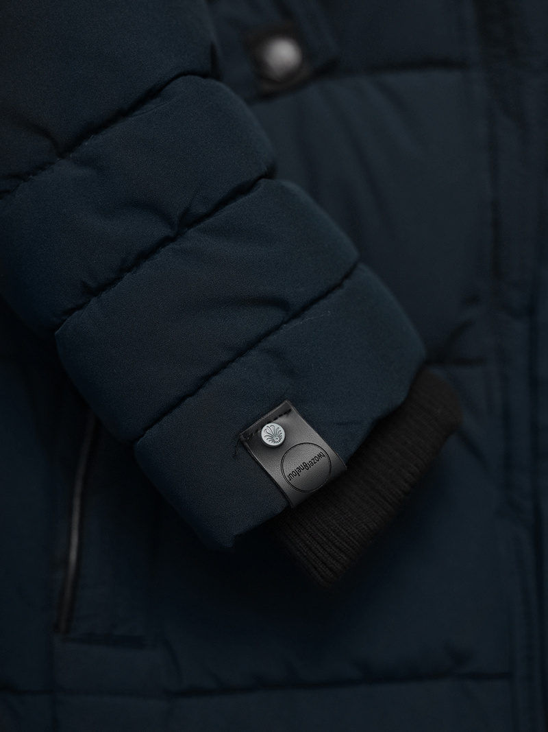 Γυναικείο μπουφάν ναυτικό μπλε OZONEE O/W377Z