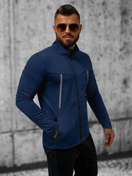 Ανδρικό χειμερινό μπουφάν ναυτικό μπλε OZONEE JS/M10308