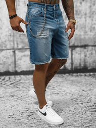 Ανδρικό σόρτς τζιν μπλε OZONEE DP/172