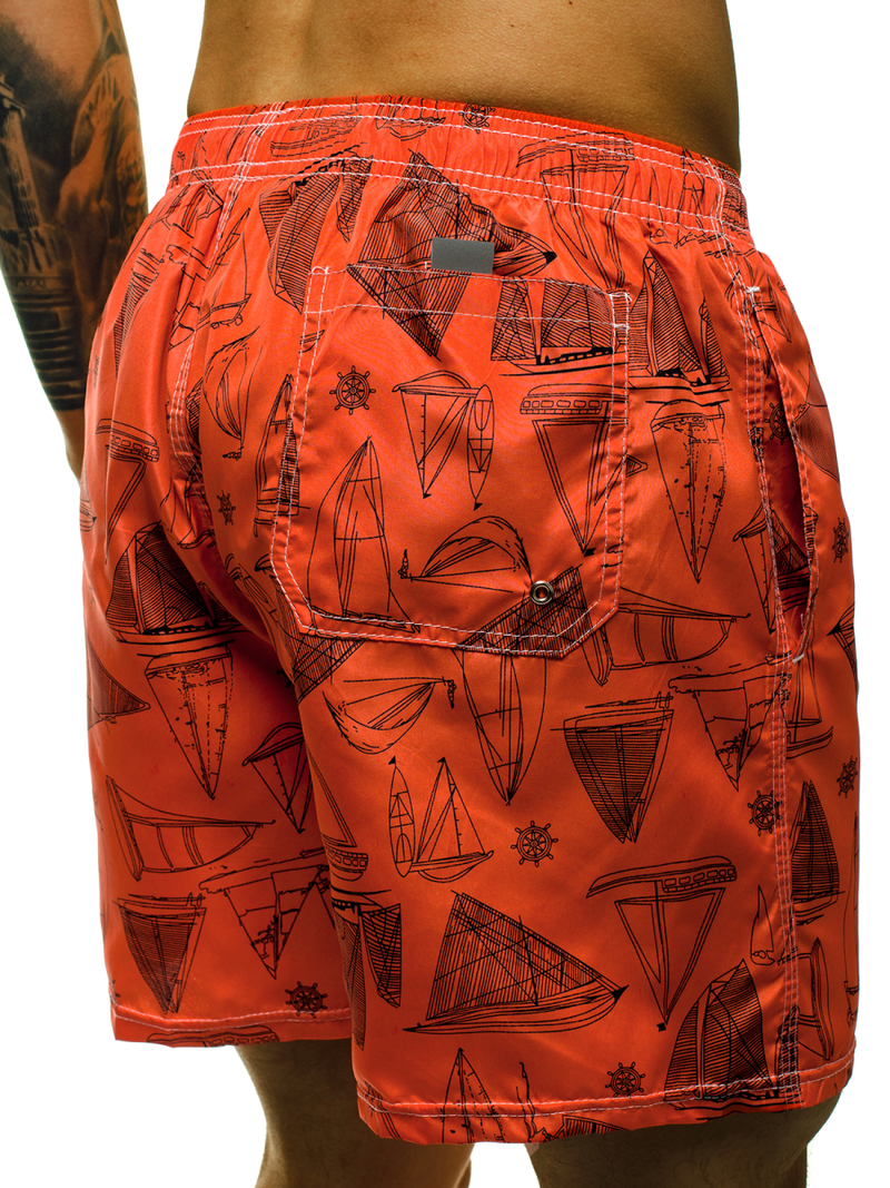 Ανδρικό μαγιό πορτοκαλί OZONEE JS/ST070