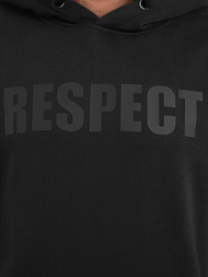 Ανδρικό Φούτερ με Κουκούλα μαύρο OZONEE JS/8B1968/3